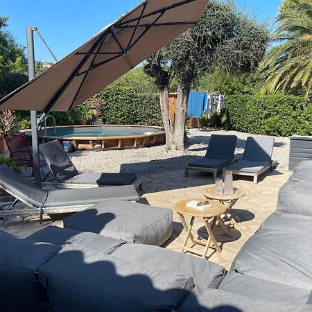 Villa Vue Mer Presqu'Ile De Giens Avec Piscine 耶尔 外观 照片