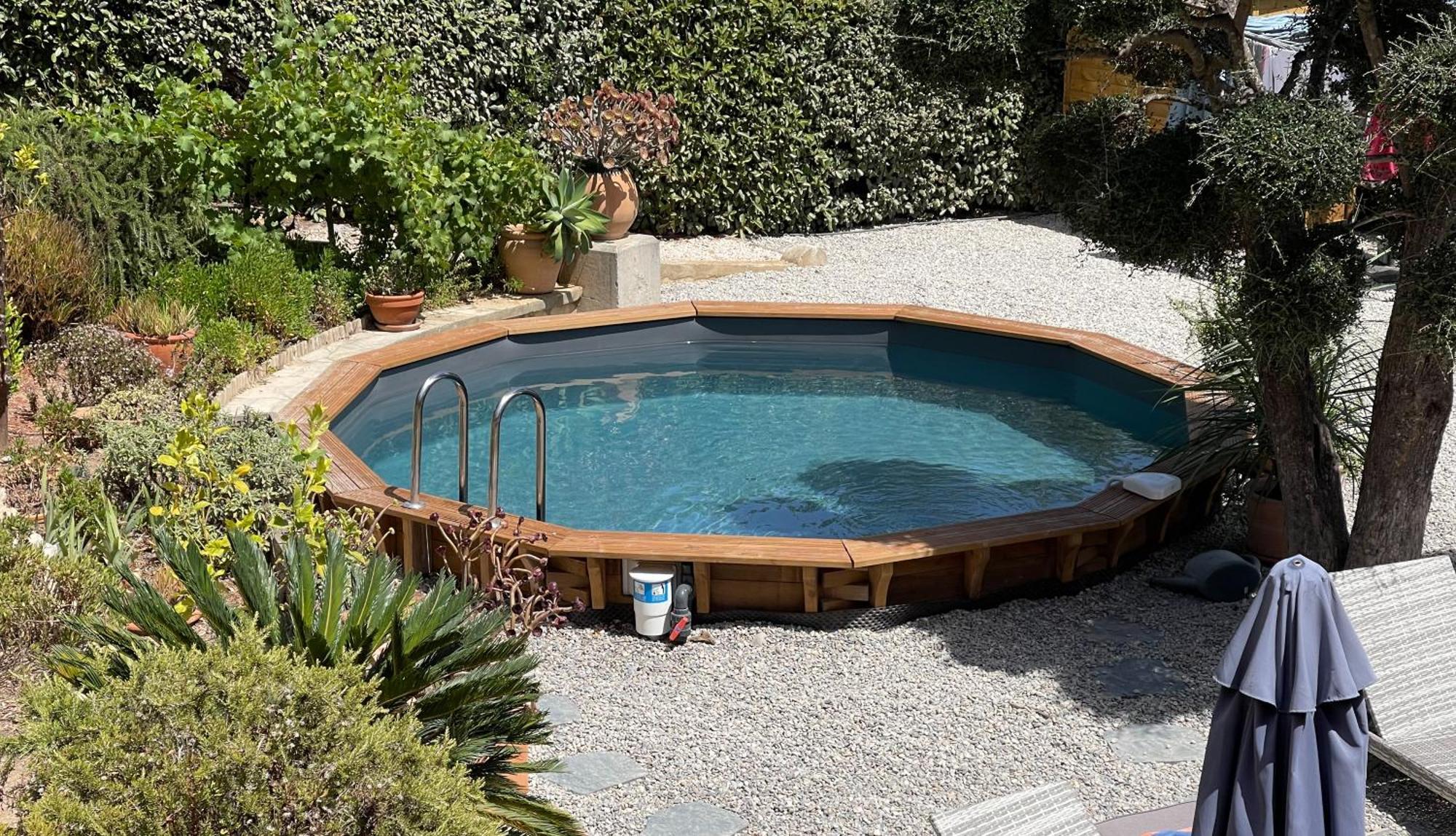 Villa Vue Mer Presqu'Ile De Giens Avec Piscine 耶尔 外观 照片